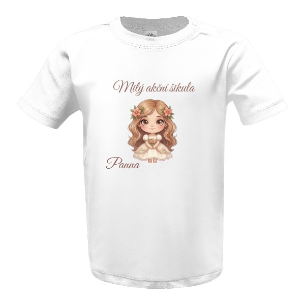 Tričko s potiskem Dětský zvěrokruh - Panna