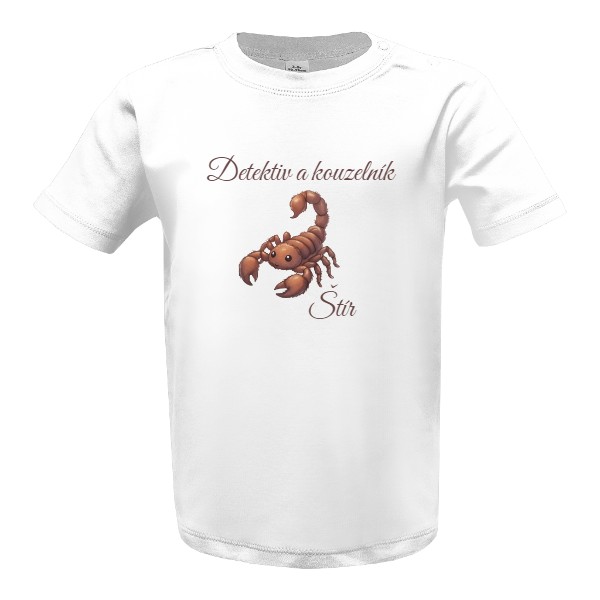 Tričko s potiskem Dětský zvěrokruh - Štír 