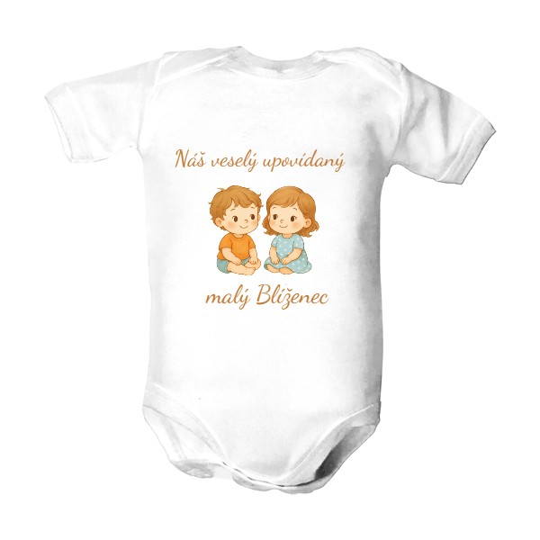 Dětské body  s potiskem Zvěrokruh pro nejmenší - Blíženci