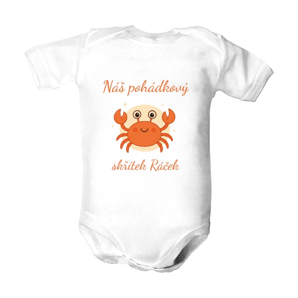 Dětské body  s potiskem Zvěrokruh pro nejmenší - Rak 